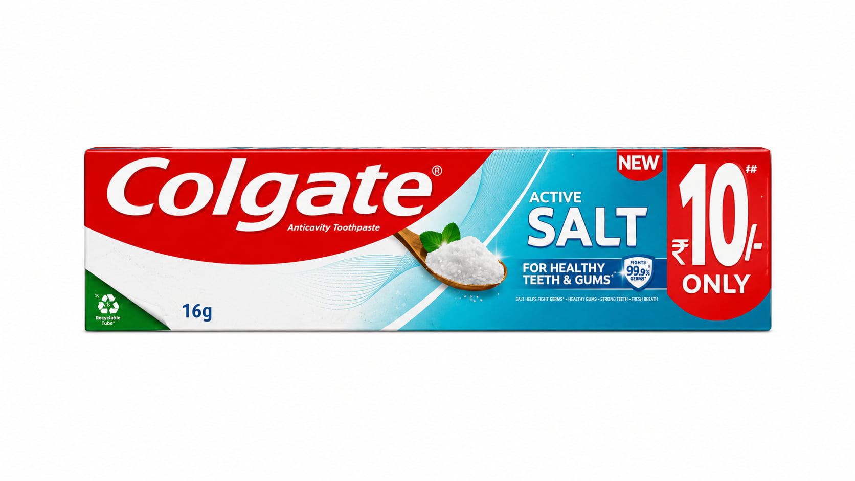 Colgate Active Salt (pack of 10)